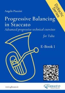 progressive balancing in staccato for tuba - e-book 1 (ebook)-9791221332254