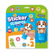 sticker stamper - mascotas (formato blister)-9791387627454