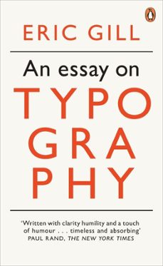an essay on typography-eric gill-9780141395364