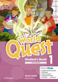 world quest: 1:student s books+mrom pk ed 2013-9780194125864