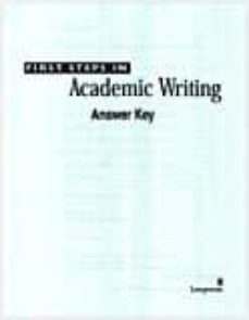 first steps in academic writing (the longman academic writing series, level 2), answer key-9780201670264