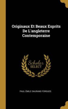 originaux et beaux esprits de langleterre contemporaine-9780270712964