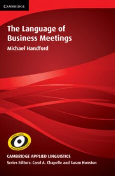 the language of business meetings-9780521116664