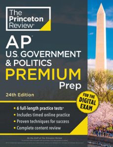 princeton review ap u.s. government &amp; politics premium prep, 24th edition (ebook)-9780593518564