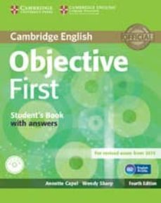 objective first student's pack (student's book without answers with cd-rom, workbook without answers with audio cd) 4th edition-9781107628564