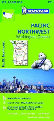 mapa zoom pacific northwest-9782067190764
