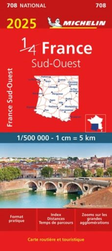 mapa national france sud-ouest 11708 2025-9782067265264
