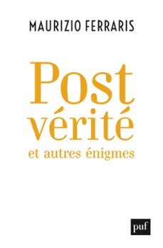 -maurizio ferraris-9782130810964