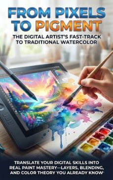 from pixels to pigment: the digital artist's fast-track to traditional watercolor (ebook)-wesley prescott-9783565138364