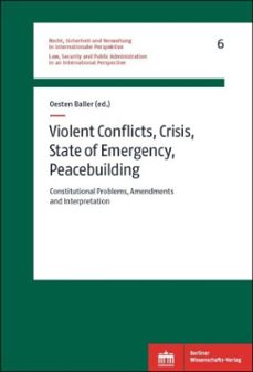 violent conflicts, crisis, state of emergency, peacebuilding (ebook)-9783830541264