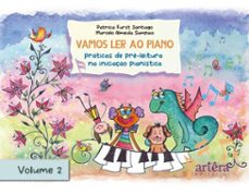 vamos ler ao piano: volume 2: praticas de pre-leitura na iniciaço pianistica (ebook)-patrícia furst santiago-9786525048864