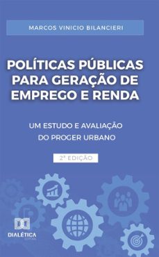 políticas públicas para geração de emprego e renda (ebook)-marcos vinicio bilancieri-9786527079064