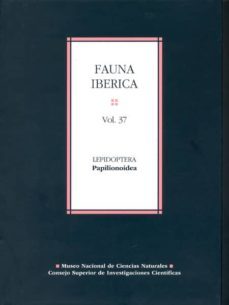 fauna iberica vol. 37: lepidoptera. papilionoidea-9788400097264