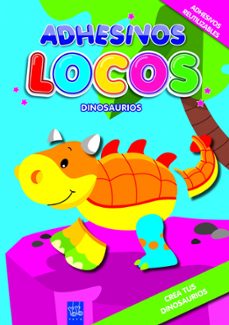 adhesivos locos: dinosaurios-9788408089964