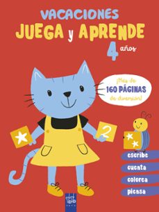 vacaciones. juega y aprende. 4 años-9788408206064