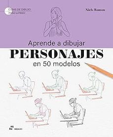 aprende a dibujar personajes en 50 modelos-niels roman-9788410650664