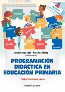 programacion didactica en educacion primaria-ana ponce de leon-rosa ana alonso-9788413790664