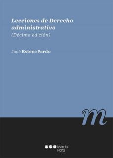 lecciones de derecho administrativo-jose esteve pardo-9788413812564
