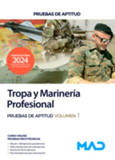 acceso a tropa y marinería profesional. ministerio de defensa-9788414279564
