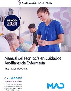 manual del tecnico/a en cuidados auxiliares de enfermeria. test del temario-9788414283264