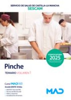 pinche del servicio de salud de castilla-la mancha (sescam). temario volumen 1-9788414294864