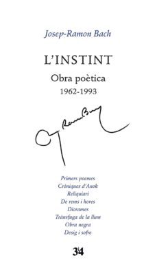 l instint. obra poètica 1962-1993-josep ramon bach-9788416789764