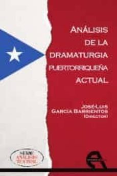 analisis de la dramaturgia puertorriqueña actual-9788418119064