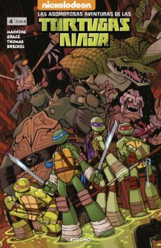 las asombrosas aventuras de las tortugas ninja 4-9788419678164