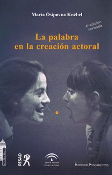 la palabra en la creacion actoral-9788424513764