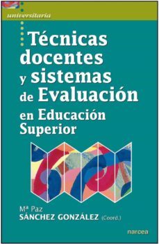 tecnicas docentes y sistemas de evaluacion en educacion superior (ebook)-9788427717664