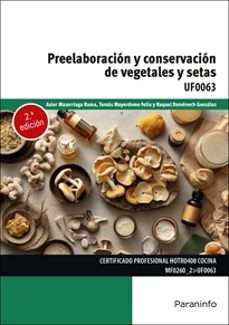 Imagen Principal de Preelaboración y conservación de vegetales y setas