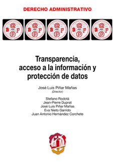 transparencia, acceso a la informacion y proteccion de datos-jean pierre duprat-9788429018264