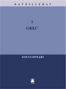 grec, 2 batxillerat. solucionari-9788430752164
