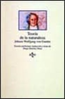 teoria de la naturaleza-johann wolfgang von goethe-9788430929764