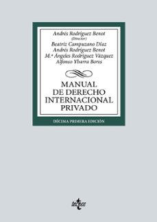 manual de derecho internacional privado (11ª ed.)-andres rodriguez benot-beatriz campuzano diaz-9788430990764