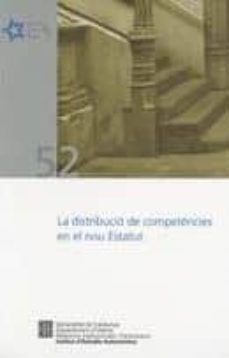 distribucio de competencies en el nou estatut-carlos viver pi sunyer-9788439376064