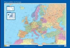 europa: mapa politico-fisico 2 caras-9788441600164