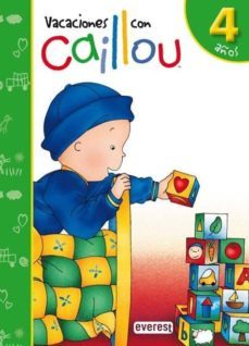 en vacaciones con caillou 4 años-9788444145464