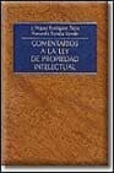 comentarios a la ley de propiedad intelectual (texto refundido, r .d. leg. 1/1996, de 12 de abril)-jose miguel rodriguez tapia-fernando bondia roman-9788447008964