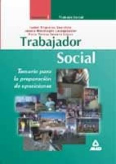 trabajador social: temario para la preparacion de oposiciones (vo l. i)-9788466504164