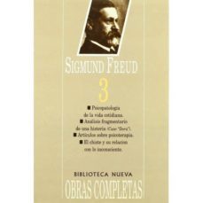 obras completas (2ª ed.) (t. iii)-sigmund freud-9788470301964