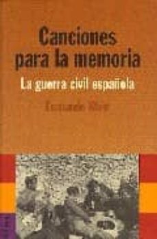 canciones para la memoria: la guerra civil española-9788472904064