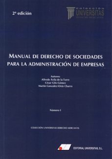 manual de derecho de sociedades para la administracion de empresa s-9788479916664
