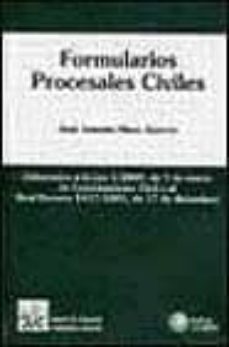 formularios procesales civiles (incluye cd-rom)-9788484425564