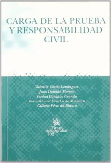 carga de la prueba y reponsabilidad civil-9788484568964