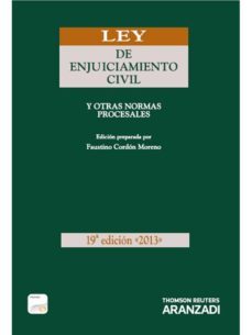 ley de enjuiciamiento civil y otras normas procesales 2013. forma to duo (19º ed.)-9788490147764