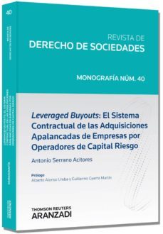leveraged buyouts: el sistema contractual de las adquisiciones ap alancadas de empresas por operadores de capital de riesgo-9788490148464