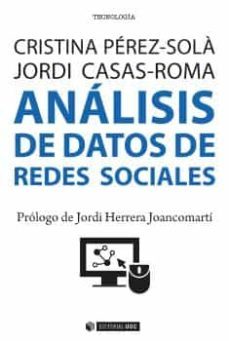 análisis de datos de redes sociales-cristina perez sola-9788491163664