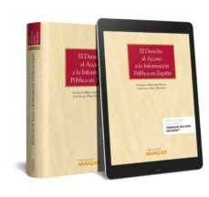 derecho al acceso a la informacion publica en españa-9788491523864