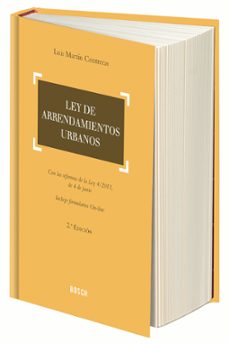 ley de arrendamientos urbanos (2.ª edición)-luis martin contreras-9788497907064